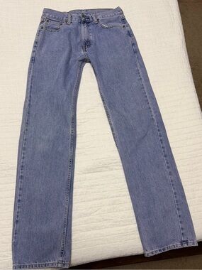 Levi’s 505 Straight Fit Light Wash Jeans Men’s 30x34